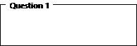 Question 1